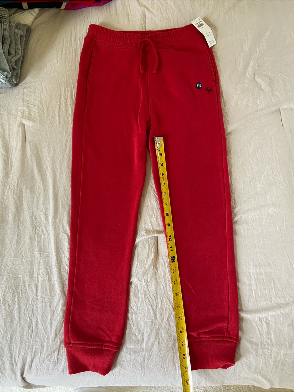 Abercrombie & Fitch Red Kids Fleece Joggers